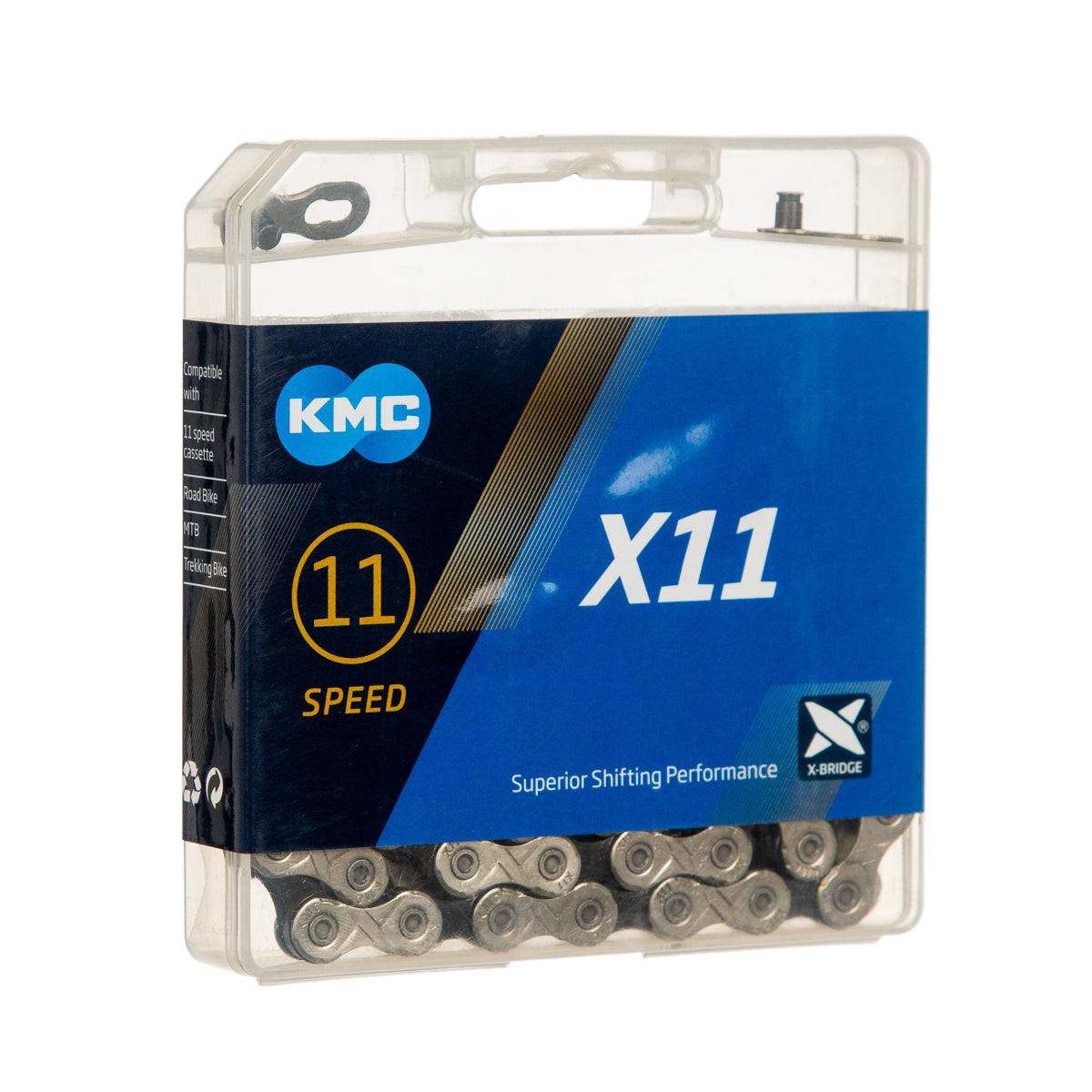 Cadena para bicicleta KMC X11 11v 118e