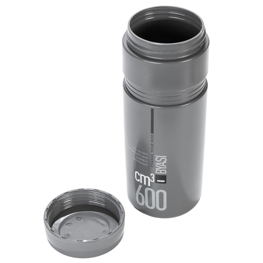 Ánfora para herramientas de bicicleta Elite BYASI 600 cm3 Gris