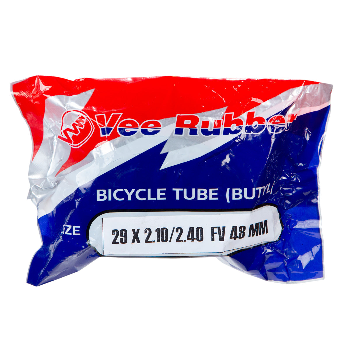 Cámara para bicicleta de montaña Vee Rubber R29x2.10-2.40" VF 48mm Negro