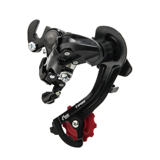 Cambio trasero para bicicleta de montaña Shimano Tourney RD-TZ500-GS 3x6/7v 14-28d CP Negro