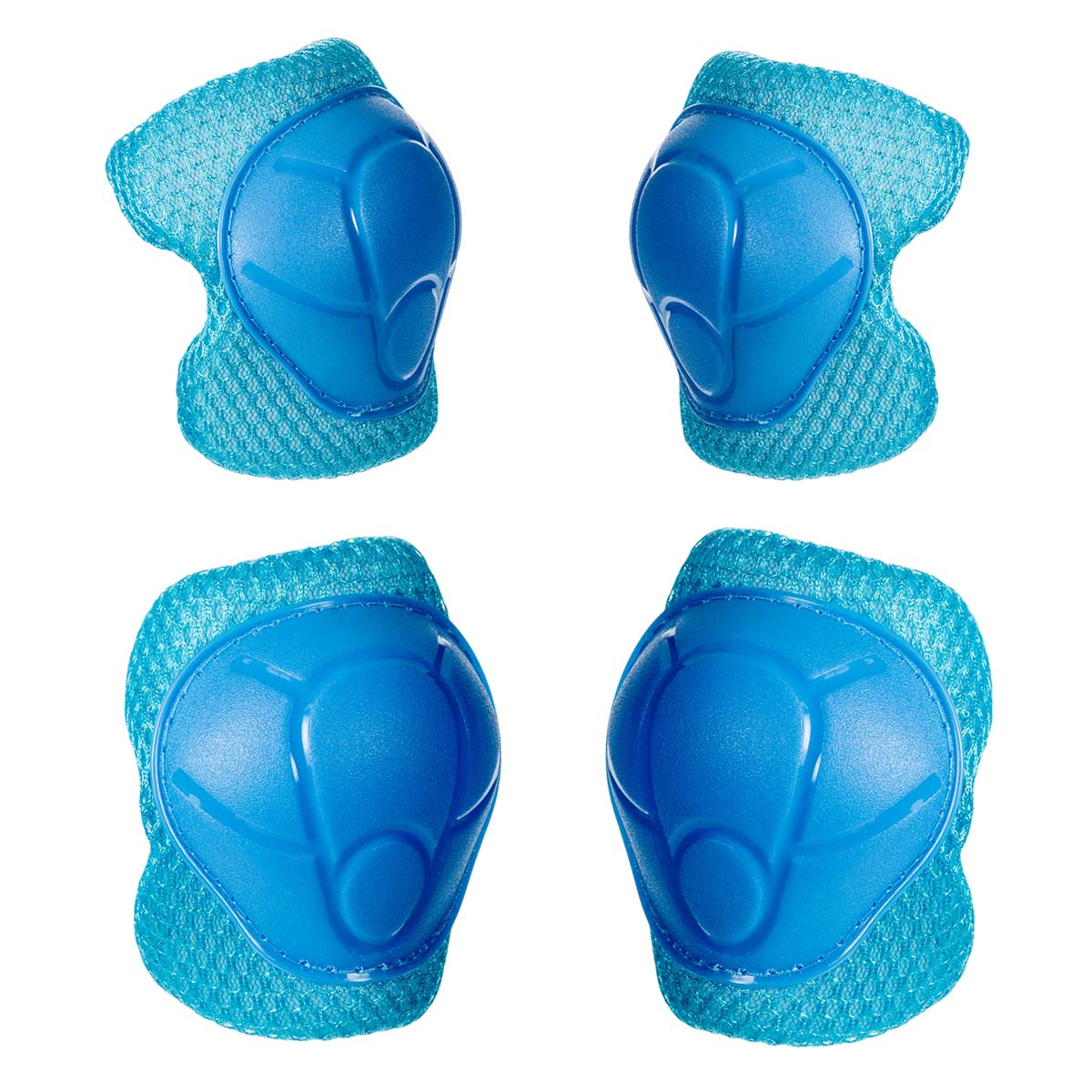 Casco para bicicleta infantil con Protecciones Windsor (54-57 cm) Azul