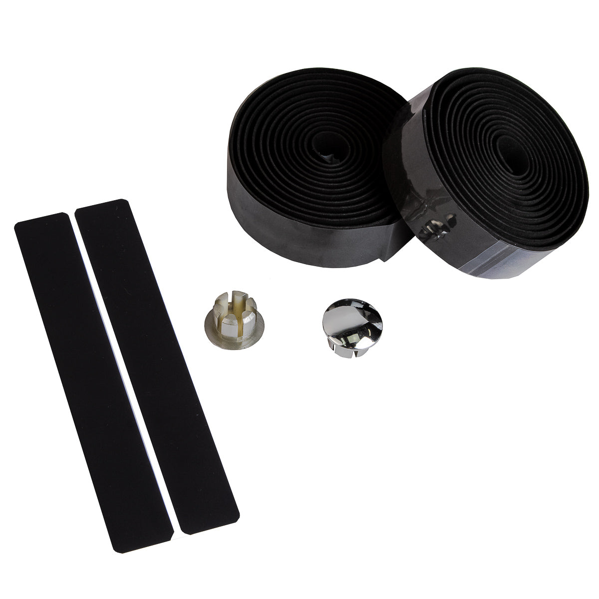 Cinta para manubrio de bicicleta de ruta Hule Espuma 199x3 cm Negro