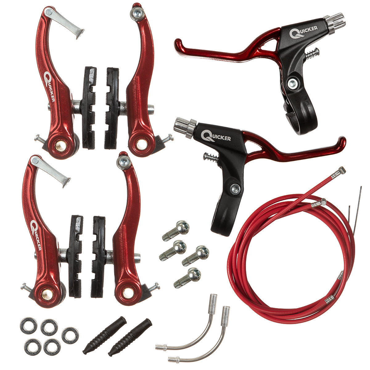 Juego de frenos para bicicleta Quicker V brake 3d