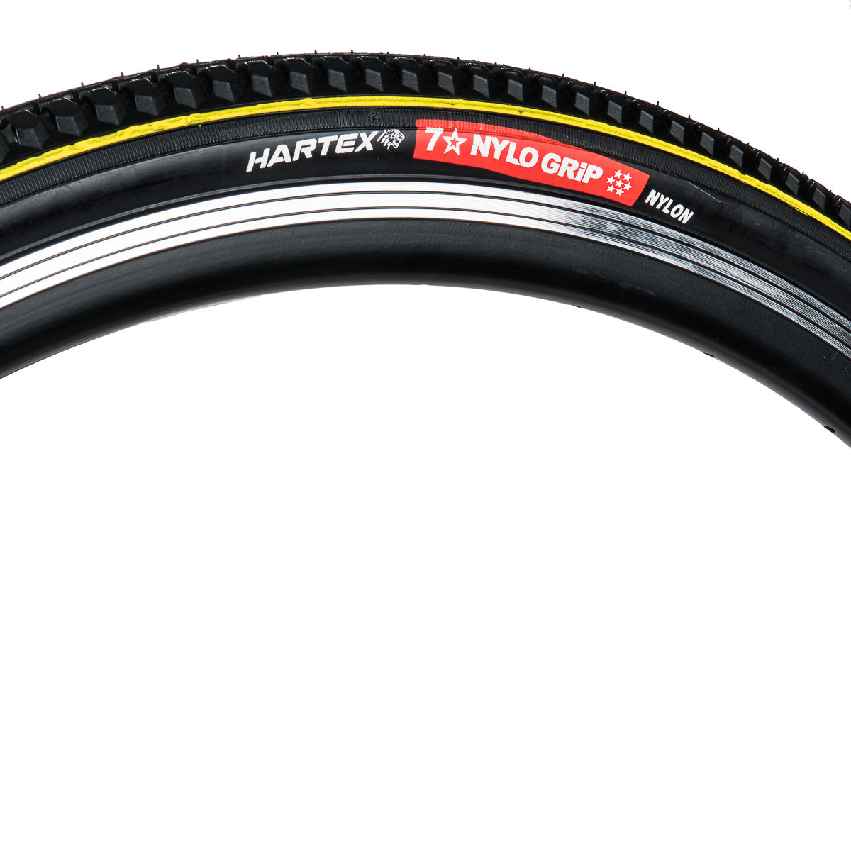 Llanta bicicleta Hartex Línea amarilla R28x1 1/2" 60psi