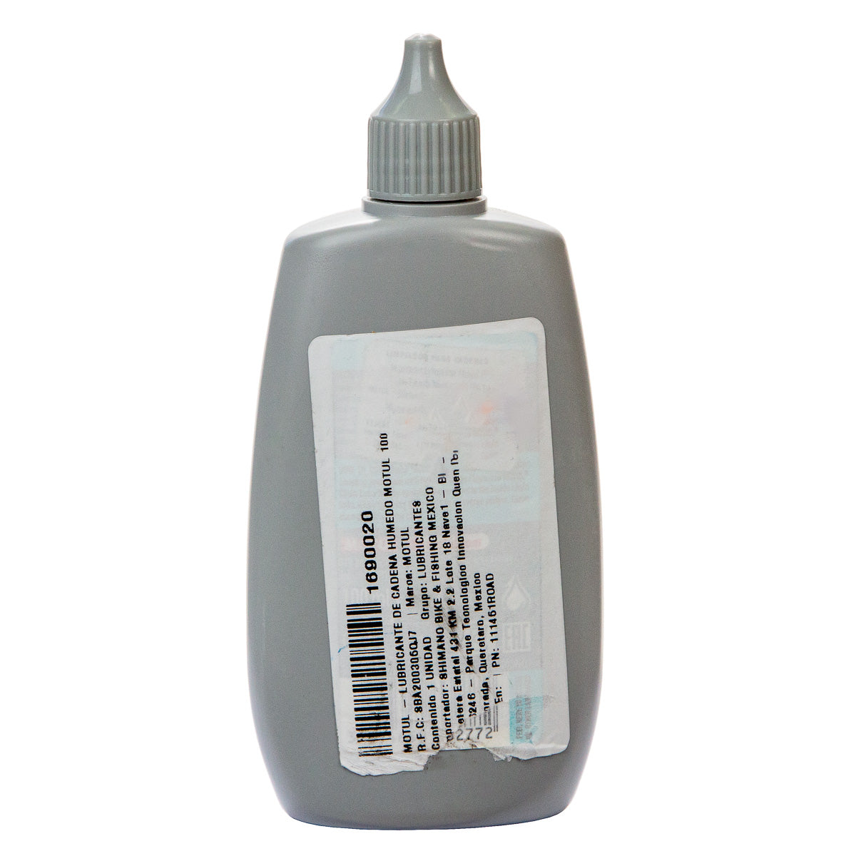 Lubricante húmedo para cadena de bicicleta Motul 3 TF 100 ml Gris