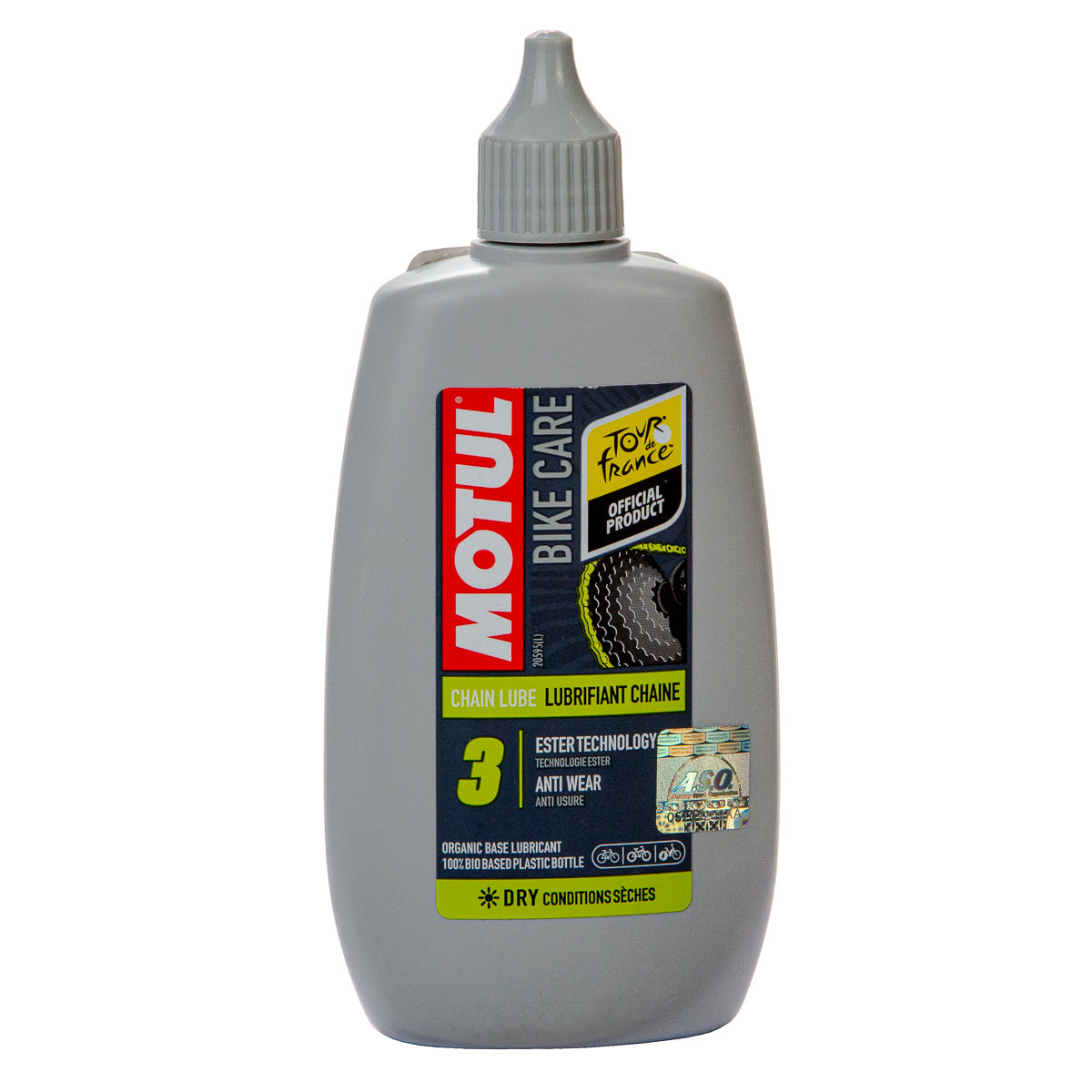 Lubricante seco para cadena de bicicleta Motul 3 TF 100 ml Gris