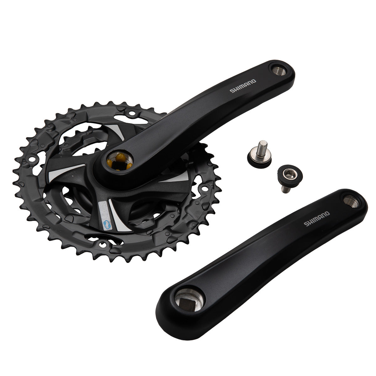 Multiplicación triple para bicicleta Shimano Tourney FC TX801 E C 22/32/42d 7/8v