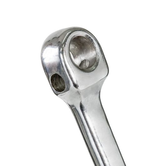 Biela izquierda para multiplicación de bicicleta 170mm Cuña 1/2" Cromado