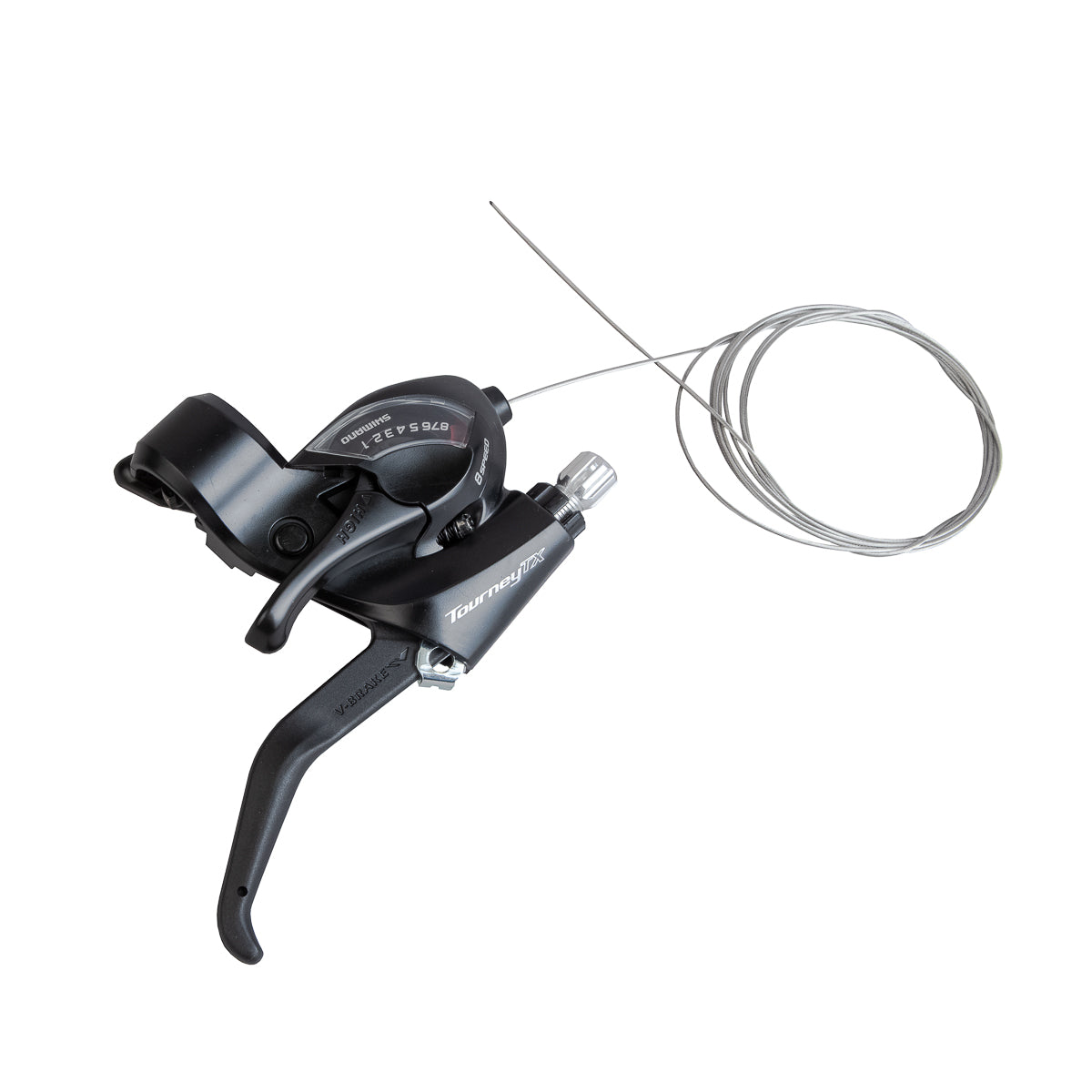 Palanca de cambio y freno Shimano Tourney ST TX800 R 8v