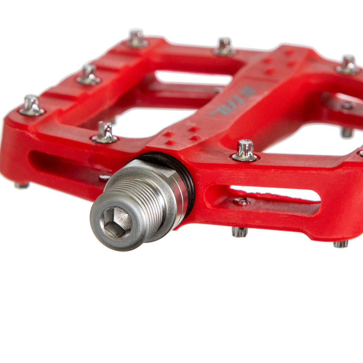 Pedales para bicicleta de montaña Vital Pin 9/16" Rojo