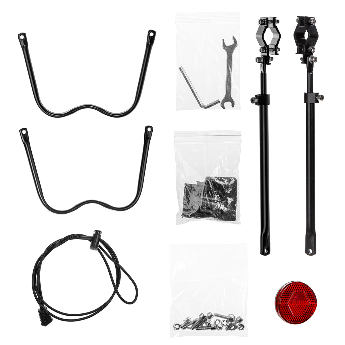 Porta bulto trasero ajustable para bicicleta Windsor R24-29 Negro