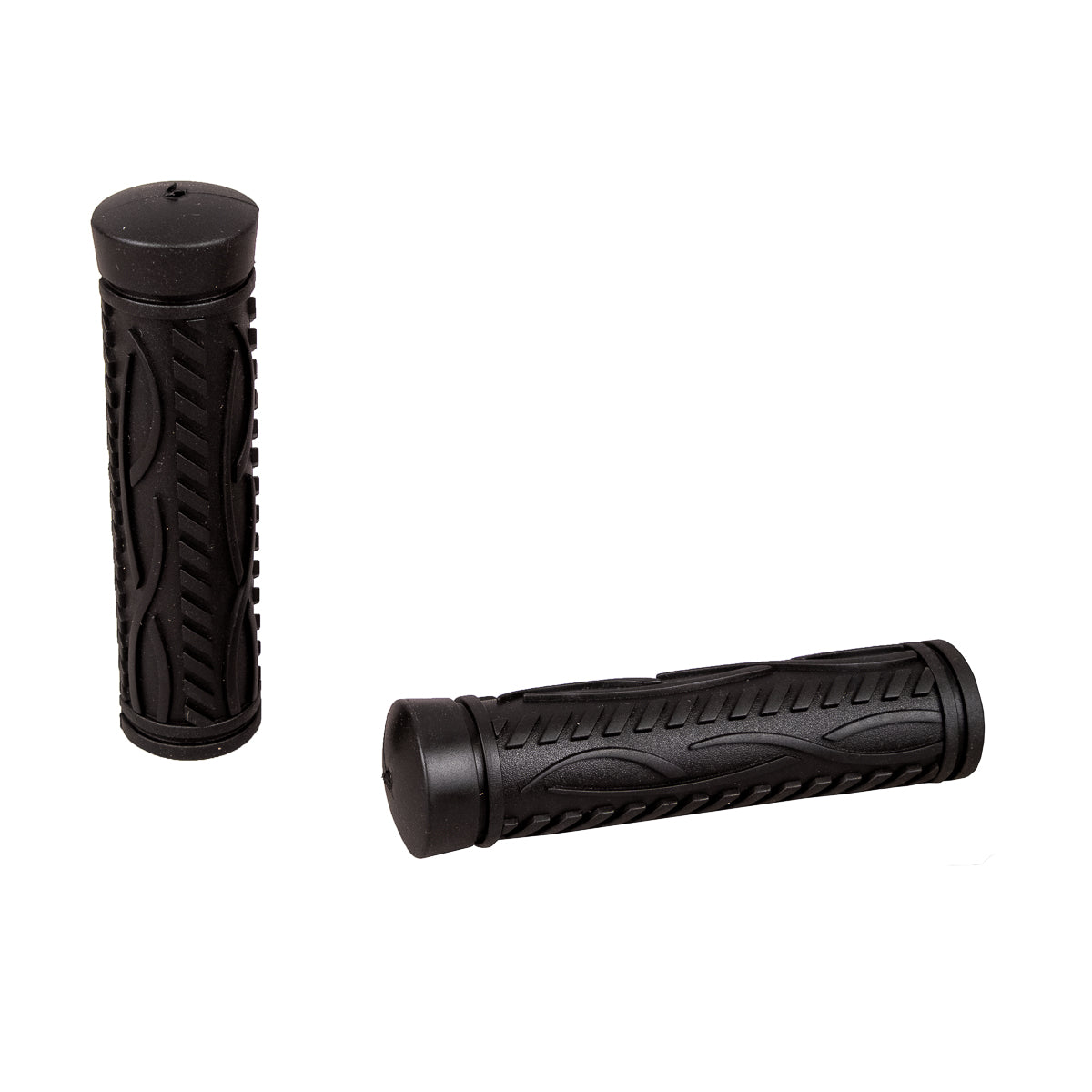Puños para bicicleta Napoles 30x123 mm Negro