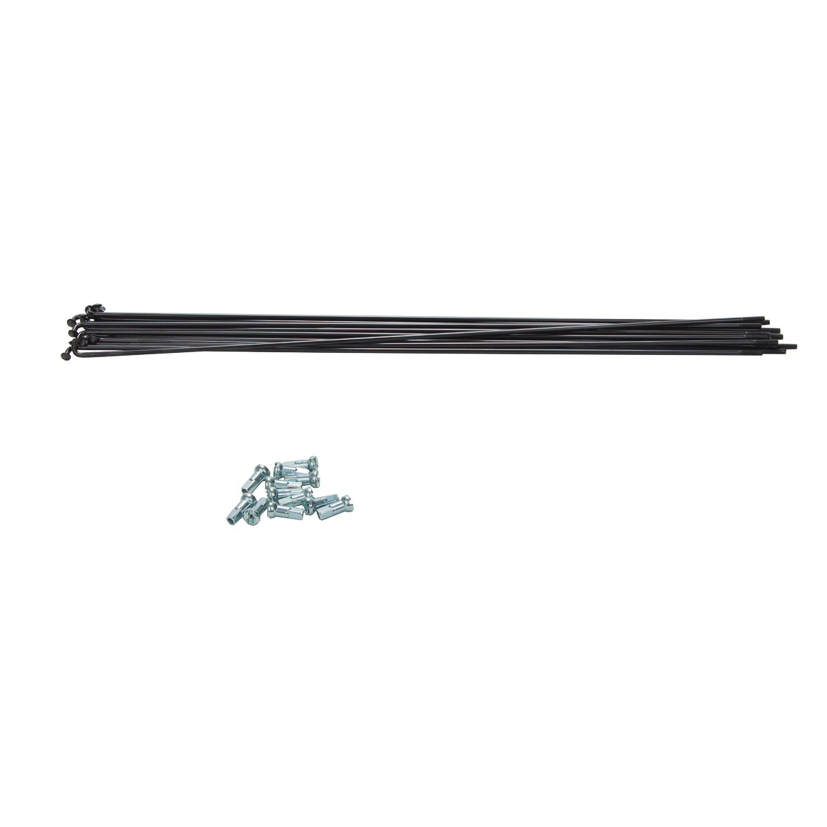 Rayos para bicicleta rodada 24 1 3/8" Roller (14Gx260 mm) Negro