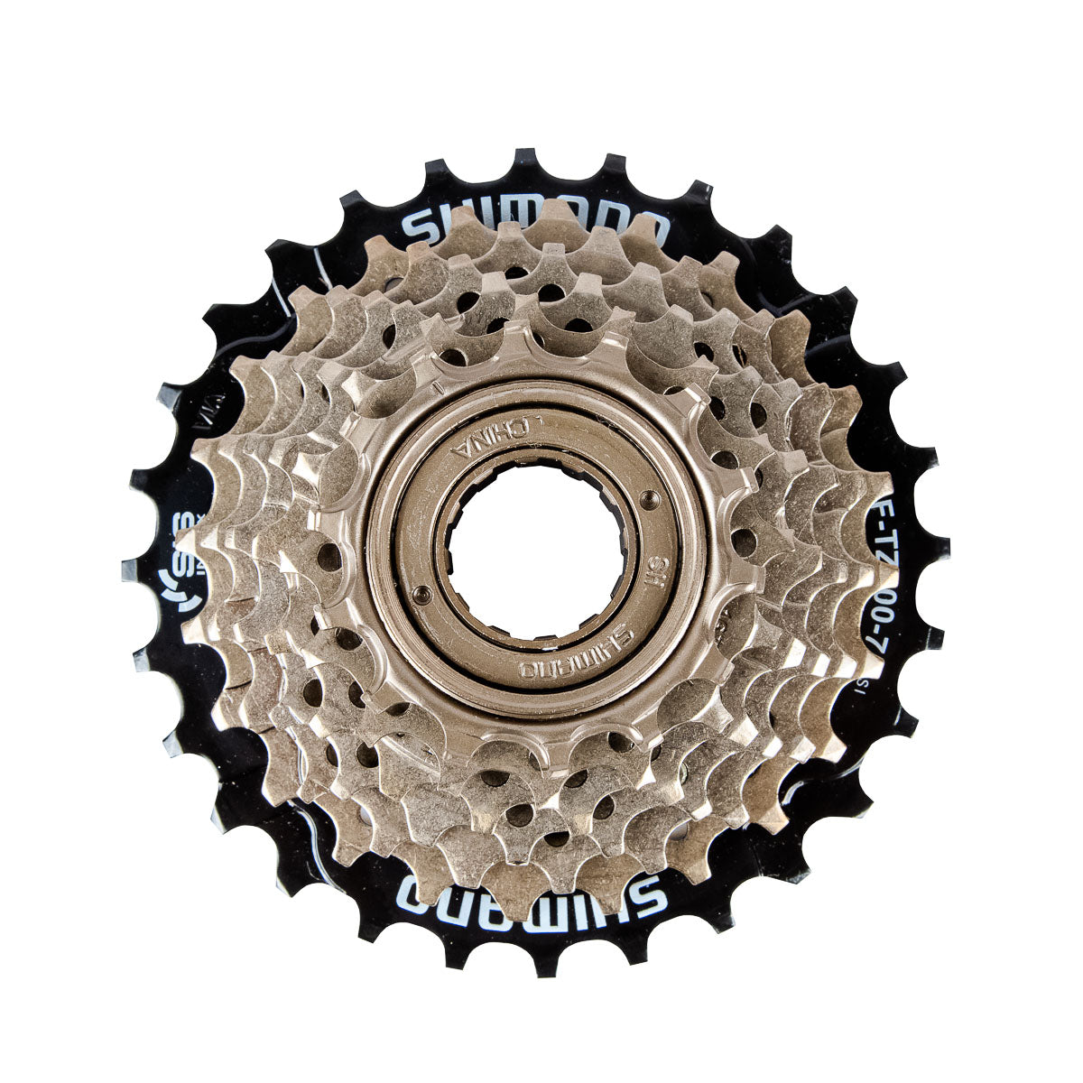 Rueda libre para bicicleta Shimano Tourney MF TZ500 7 7v 14 28d Sin protector