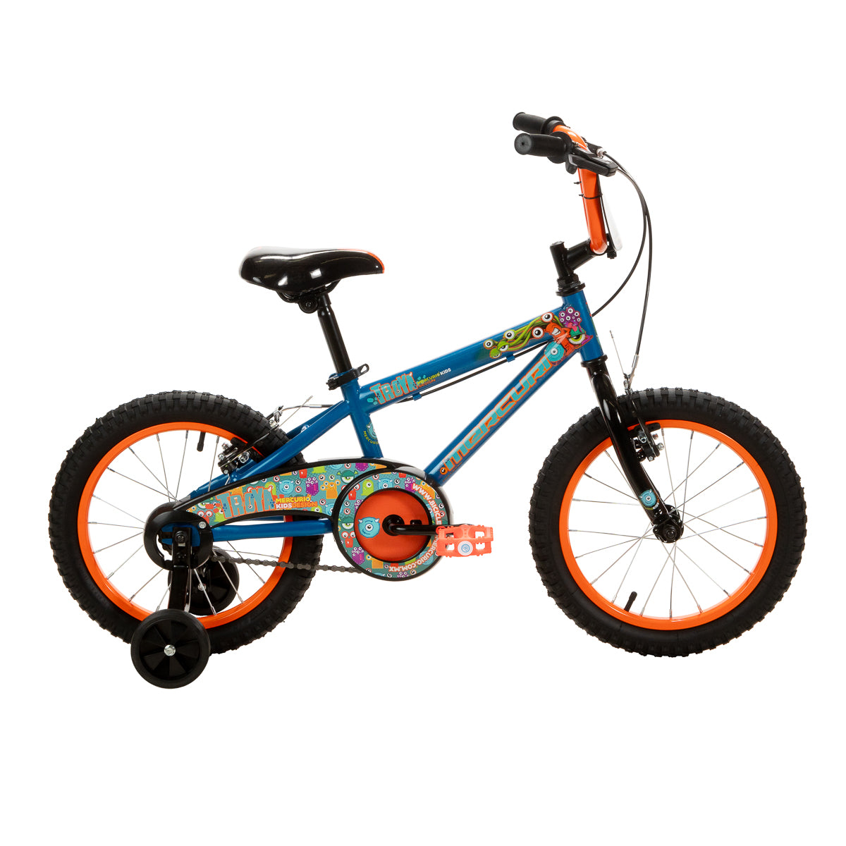Bicicleta infantil para niño Mercurio Troya R16 1v