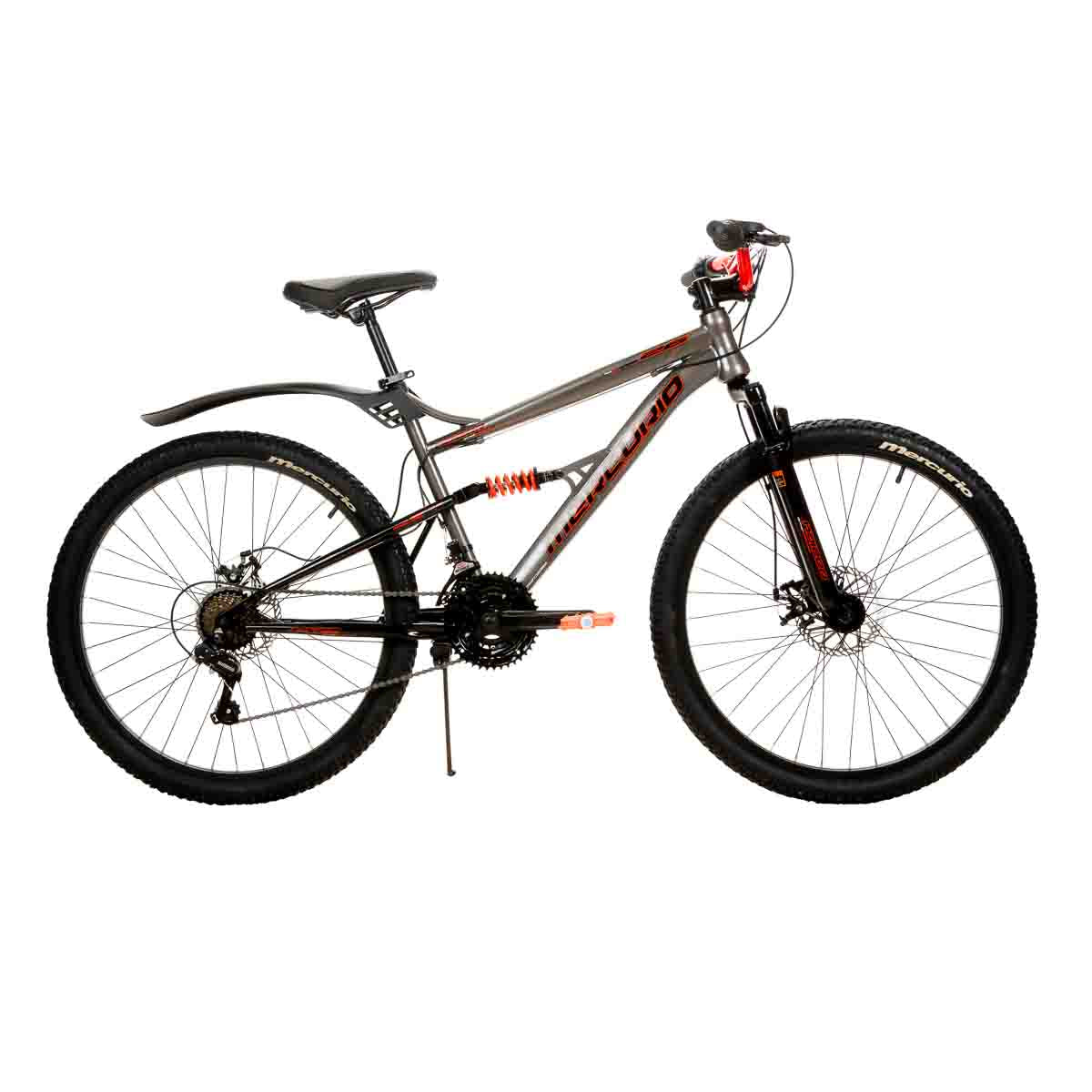 Bicicleta de montaña Mercurio DS Kaizer R26 3x7v Gris