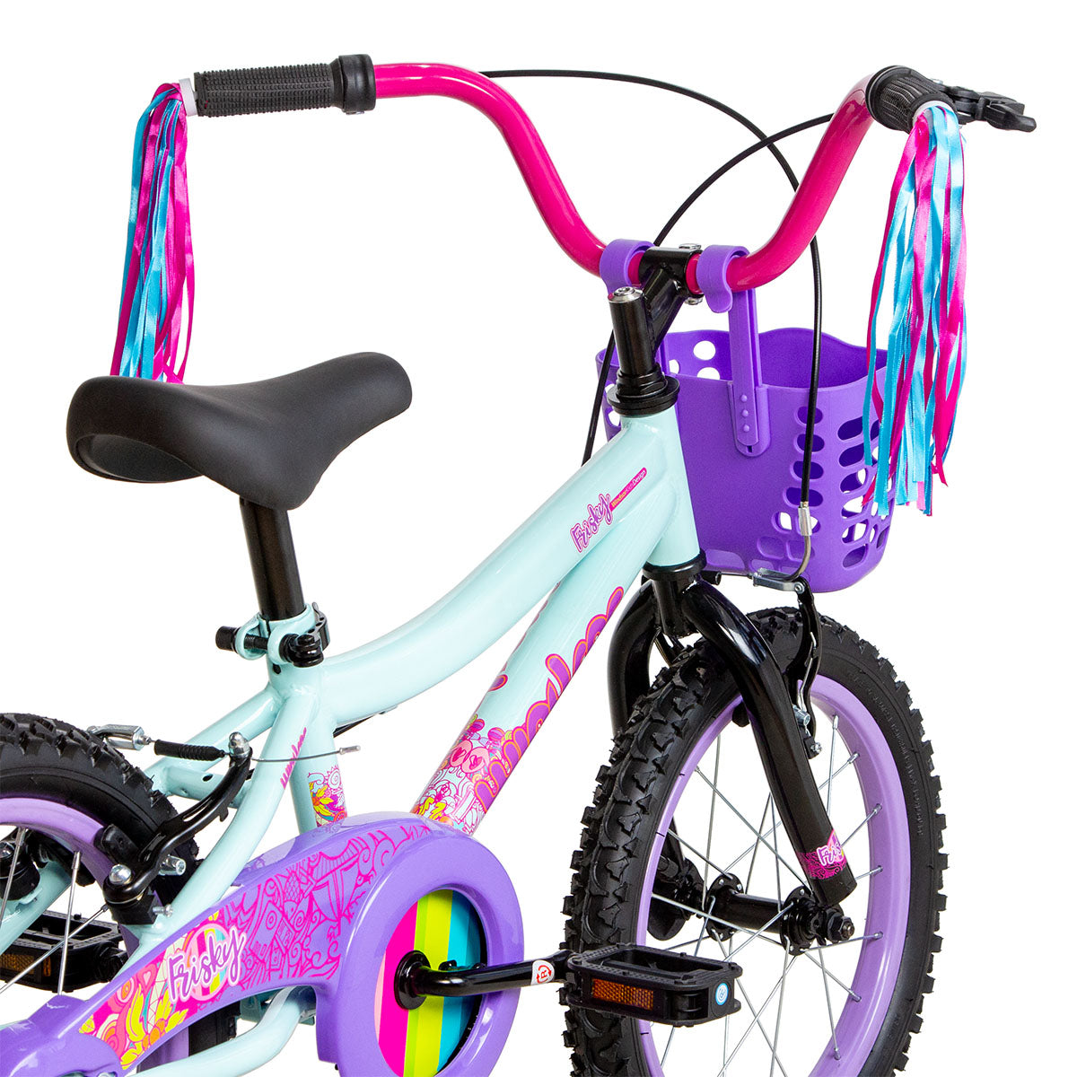 Bicicleta infantil Windsor Frisky R16 1v Aqua-morado