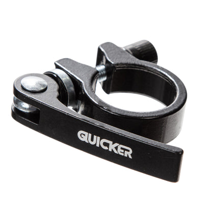 Abrazadera para poste de asiento de bicicleta con bloqueo de liberación rápida Quicker 31.8 mm