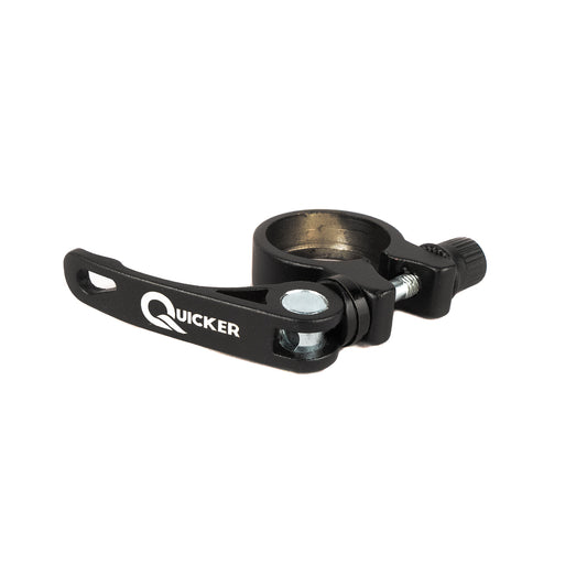 Abrazadera para poste de asiento de bicicleta con bloqueo Quicker 34.9 mm