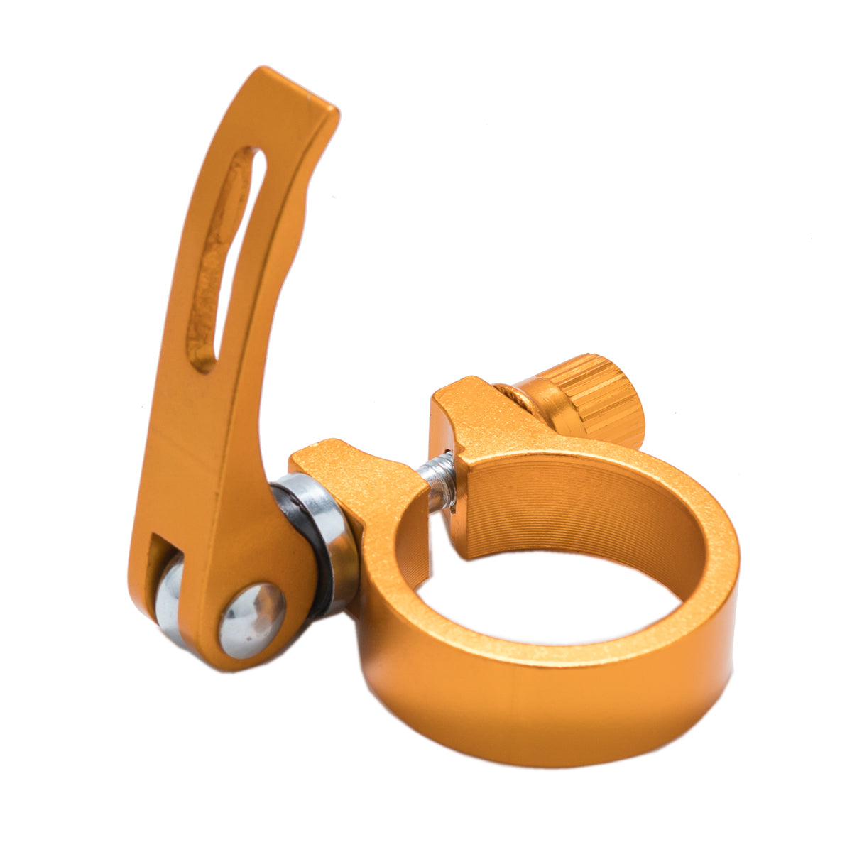 Abrazadera para poste de asiento de bicicleta con bloqueo de liberación rápida Quicker 34.9 mm