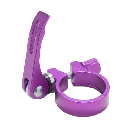 Abrazadera para poste de asiento de bicicleta con bloqueo de liberación rápida Quicker 34.9 mm