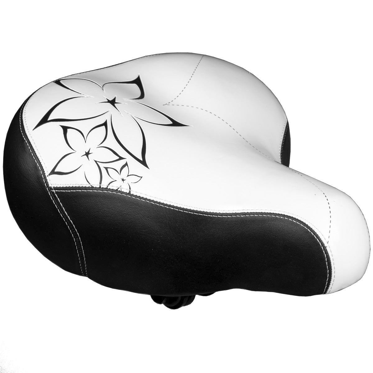 Asiento para bicicleta urbana Flor W 6002 55 2 resortes