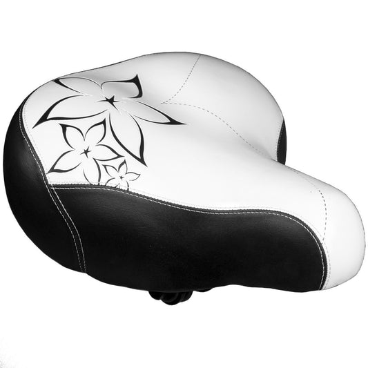 Asiento para bicicleta urbana Flor W 6002 55 2 resortes