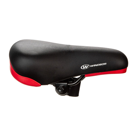 Asiento para bicicleta de montaña con broche Windsor 230x154mm