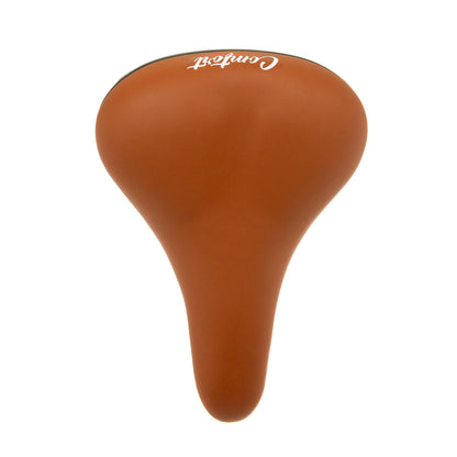 Asiento para bicicleta urbana Windsor Comfort con broche 2 resortes 255x180 mm