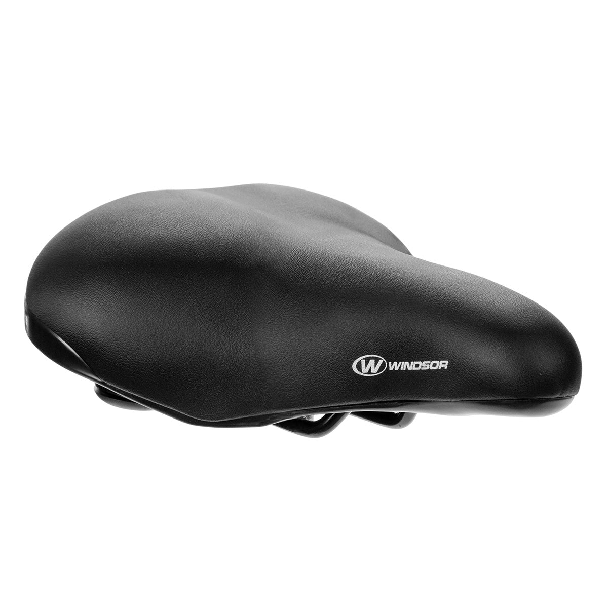 Asiento para bicicleta urbana Windsor Comfort con broche 2 resortes 255x180 mm