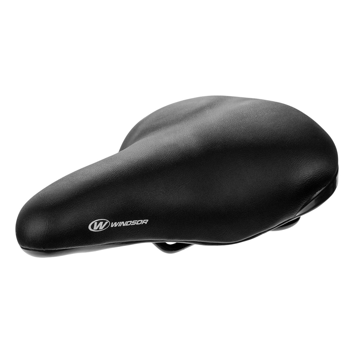 Asiento para bicicleta urbana Windsor Comfort con broche 2 resortes 255x180 mm