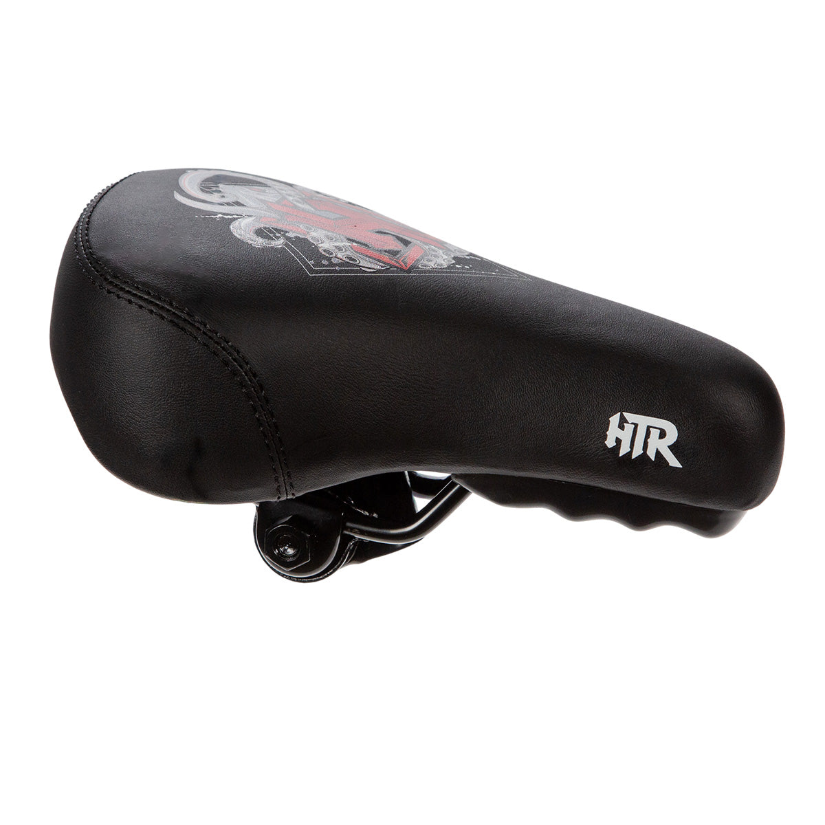 Asiento para bicicleta BMX Hunter Logo Freestyle Street con broche 220x155 mm