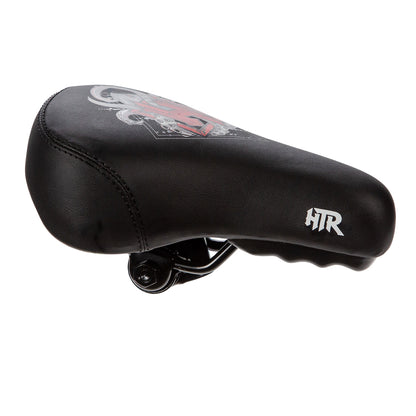 Asiento para bicicleta BMX Hunter Logo Freestyle Street con broche 220x155 mm