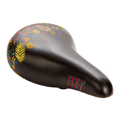 Asiento para bicicleta infantil Wander Pixy con broche 235x145 mm Negro-colores