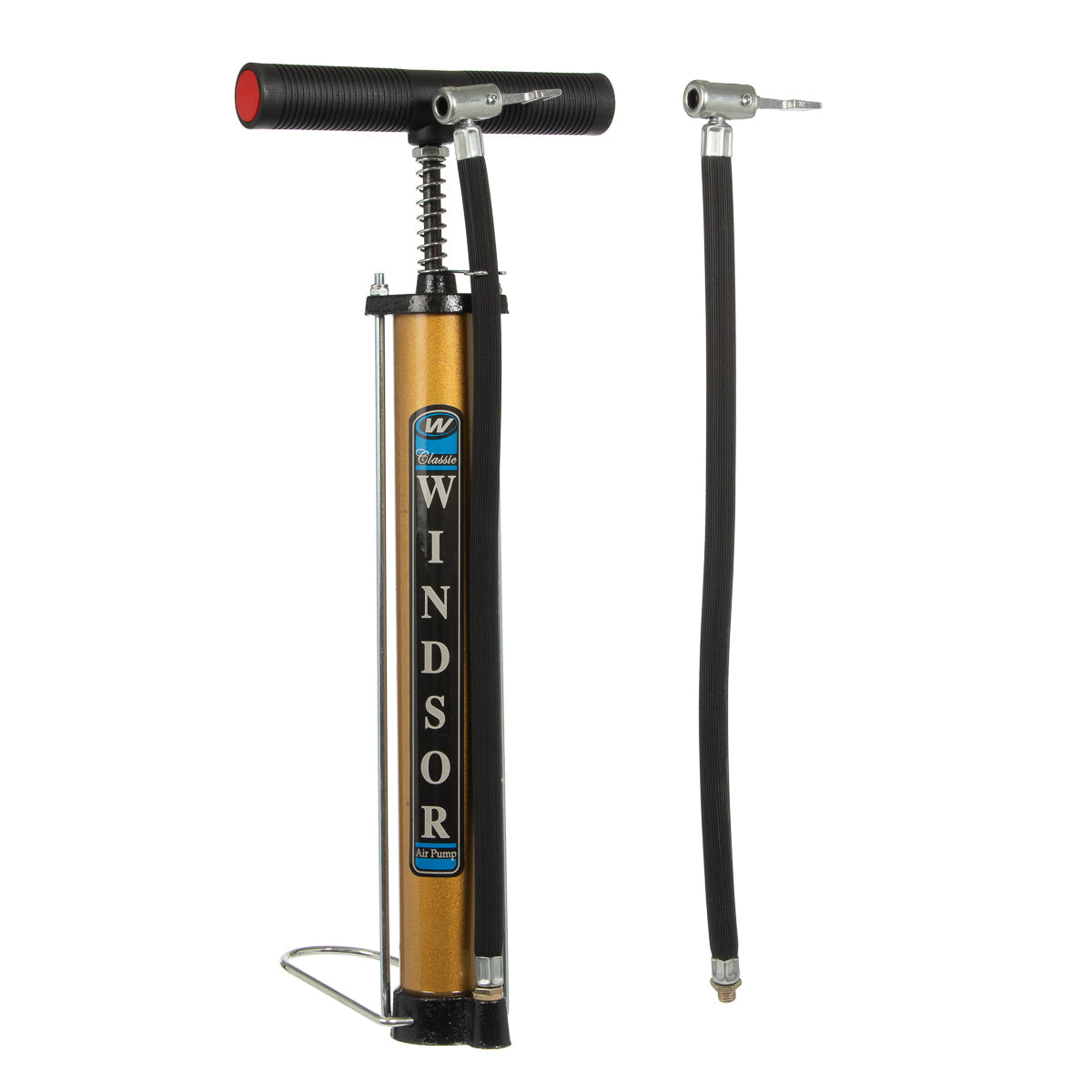 Bomba de aire de pie para bicicleta Windsor Classic VA 120psi