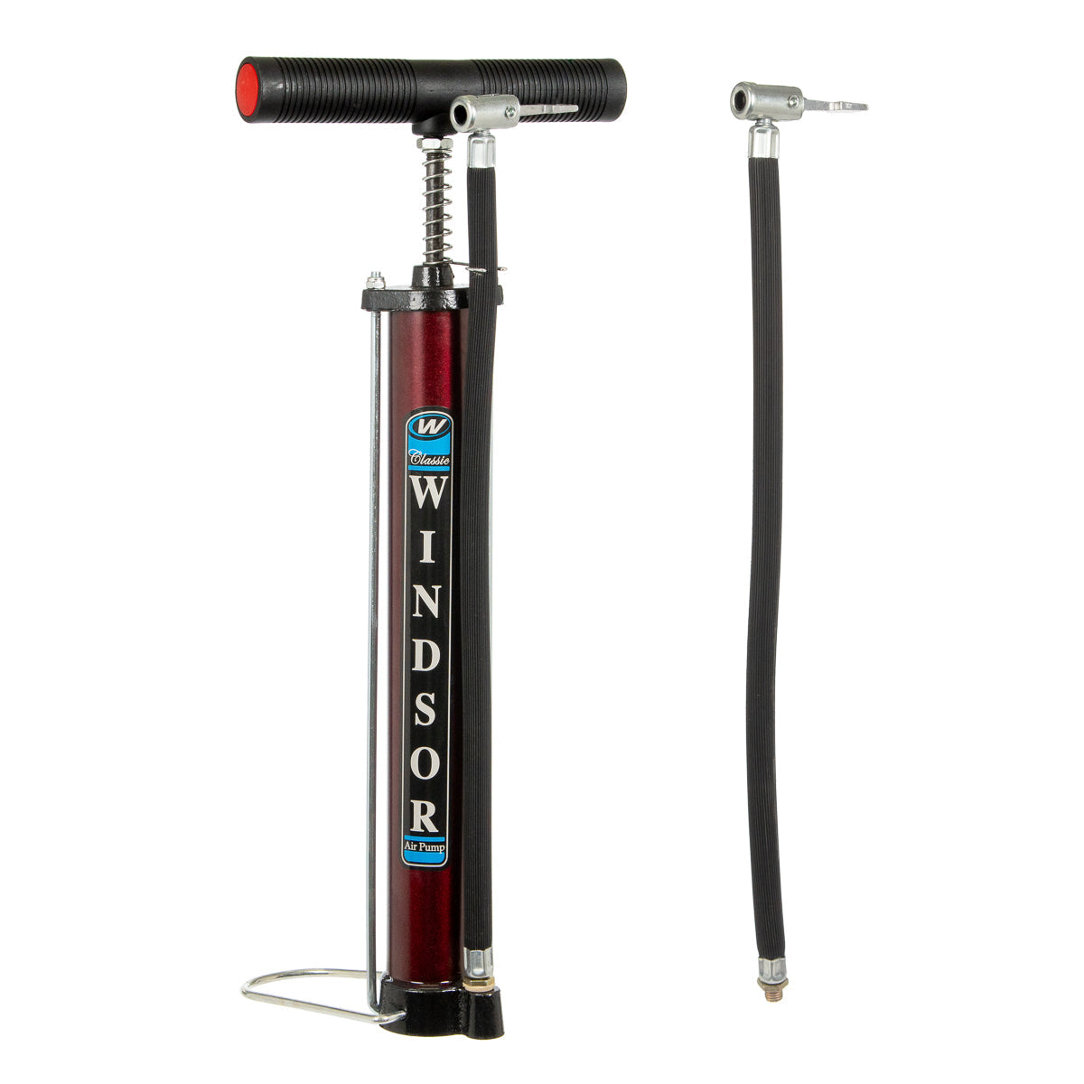 Bomba de aire de pie para bicicleta Windsor Classic VA 120psi