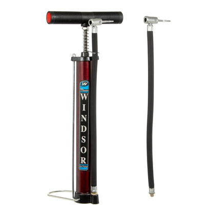 Bomba de aire de pie para bicicleta Windsor Classic VA 120psi
