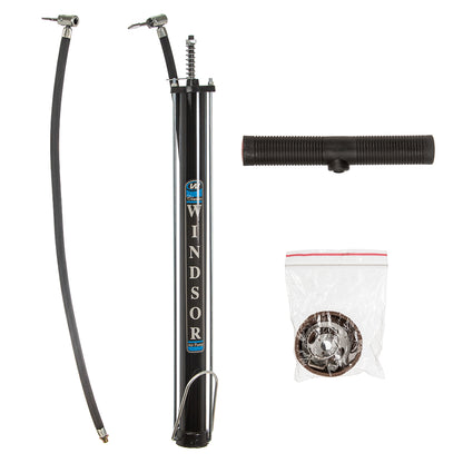 Bomba de aire de pie para bicicleta Windsor Classic L50cm VA 120psi