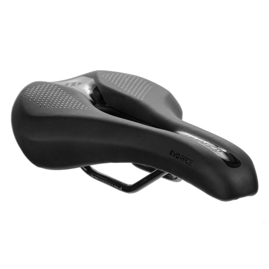 Asiento para bicicleta de montaña Hunter Evo Race Antiprostático 270x147 mm Negro