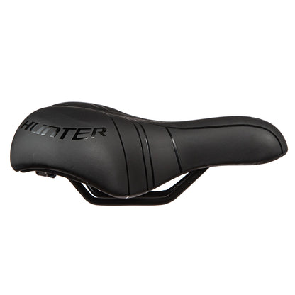 Asiento para bicicleta urbana Hunter Comfort Gel Líneas 240x165 mm Negro