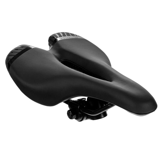 Asiento bicicleta MTB Wander Con broche Canal antiprostático Luz trasera 255x150mm