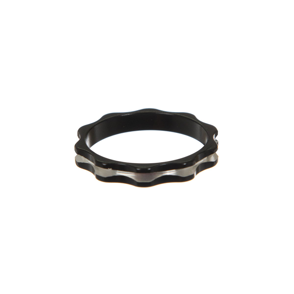 Espaciador de dirección para bicicleta 1 1 8 Ondulado 5mm