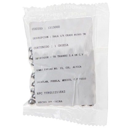 Baleros para taza de centro estándar de bicicleta 1/4" Cromado