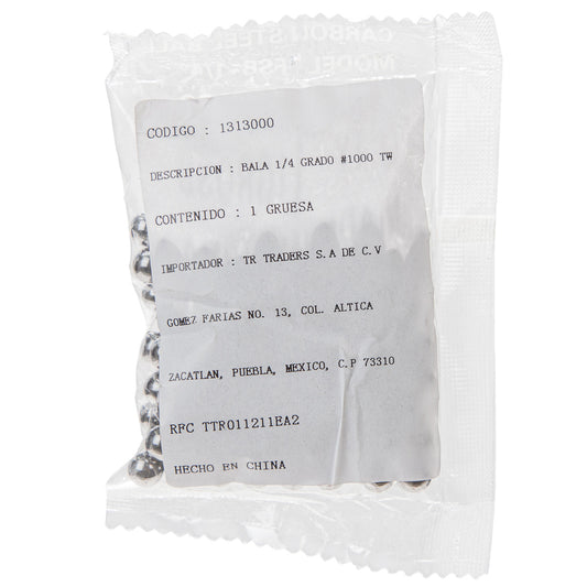 Baleros para taza de centro estándar de bicicleta 1/4" Cromado