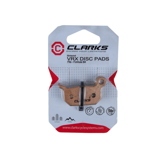 Balatas para freno de disco de bicicleta Clarks B4 Resina