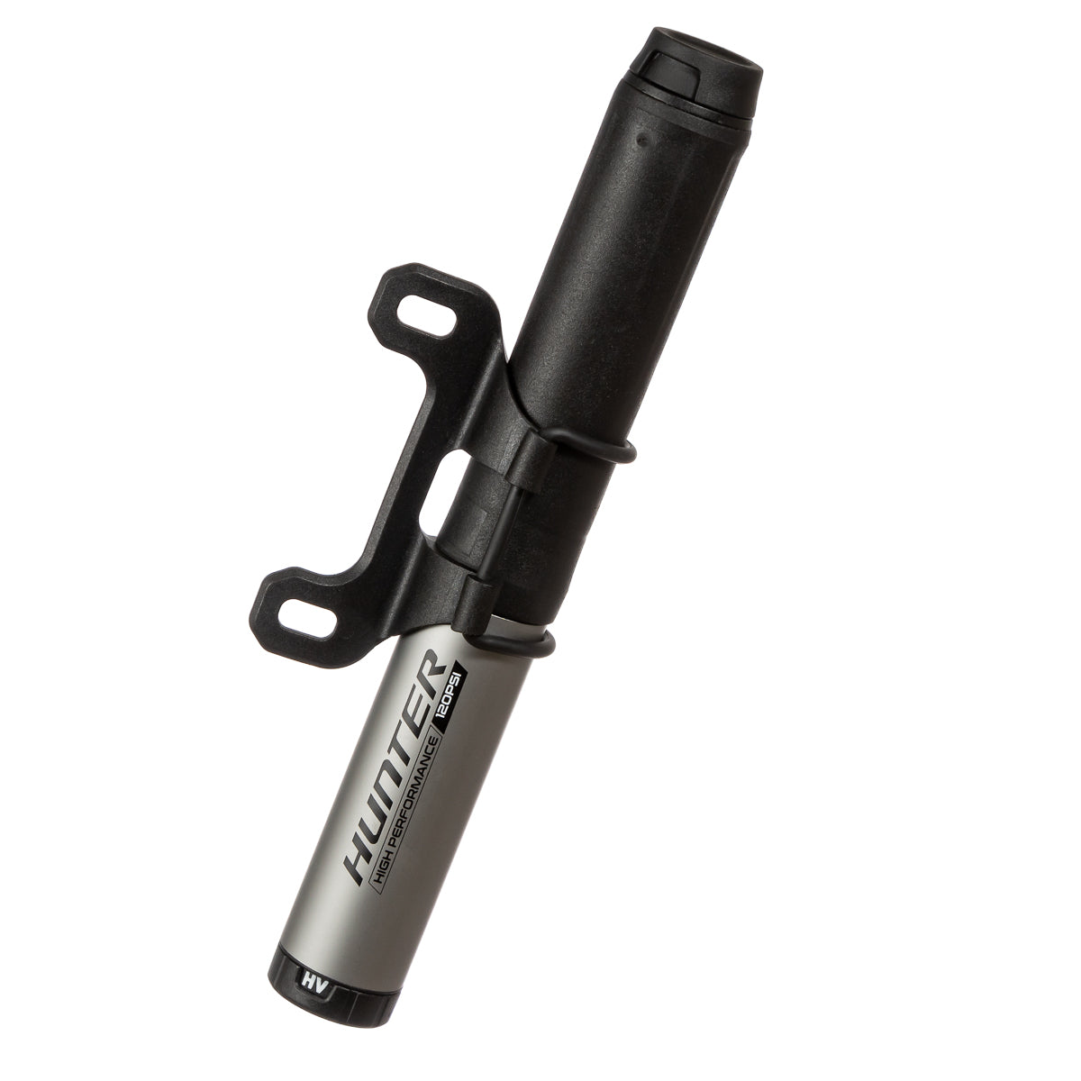 Bomba de aire de mano para bicicleta Hunter XC3 120 psi V A F HV/HP