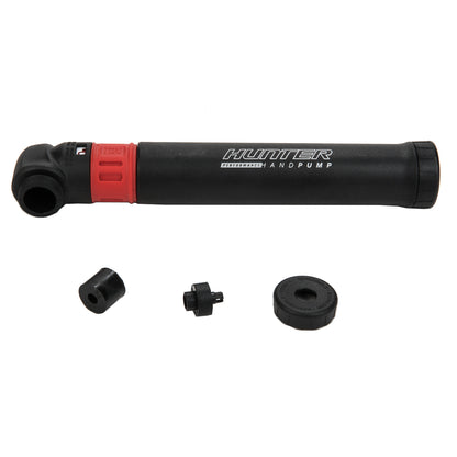 Bomba de aire de mano para bicicleta Hunter RS 1 way 80 psi V A-F