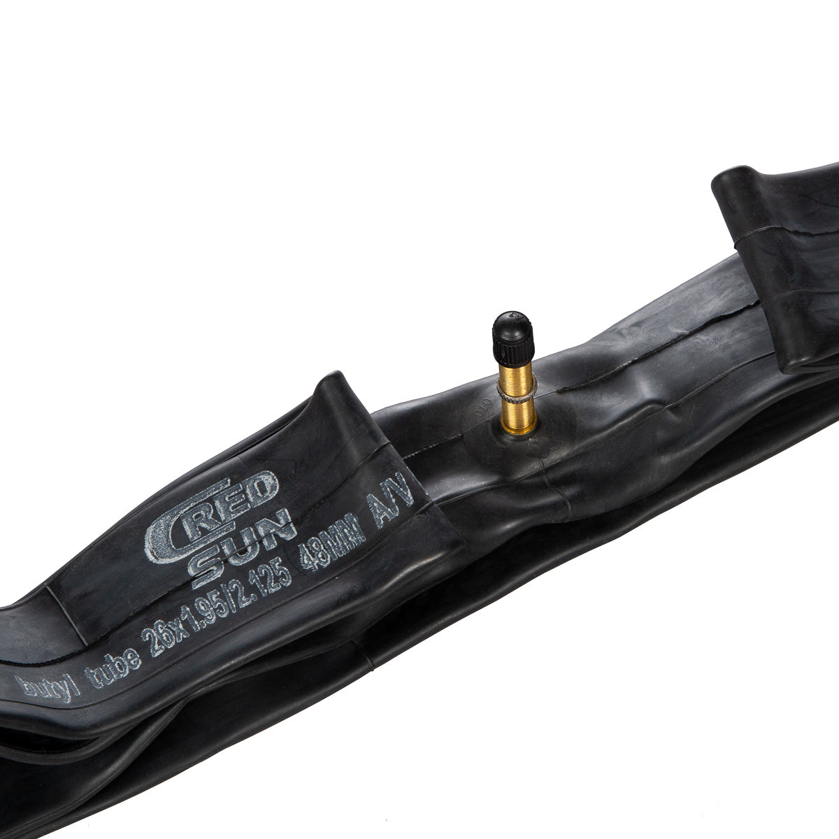 Cámara para bicicleta de montaña RedSun R26x1.95/2.125" VA 48 mm Negro