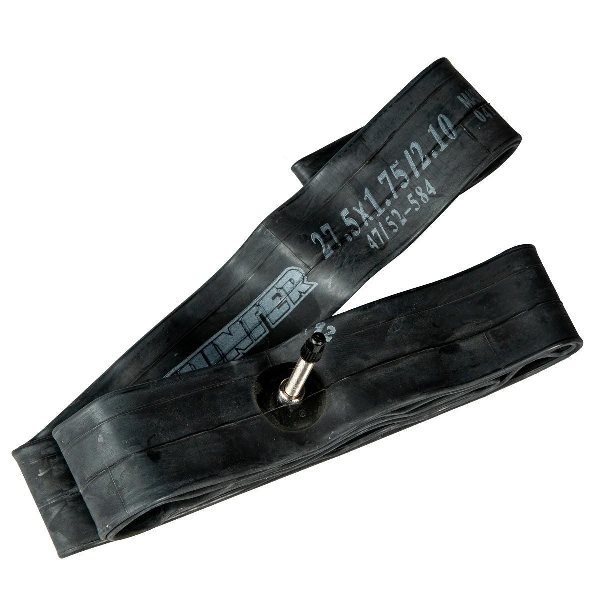 Cámara para bicicleta de montaña Hunter XC3 R27.5x1.75-2.10" VF 48 mm Negro