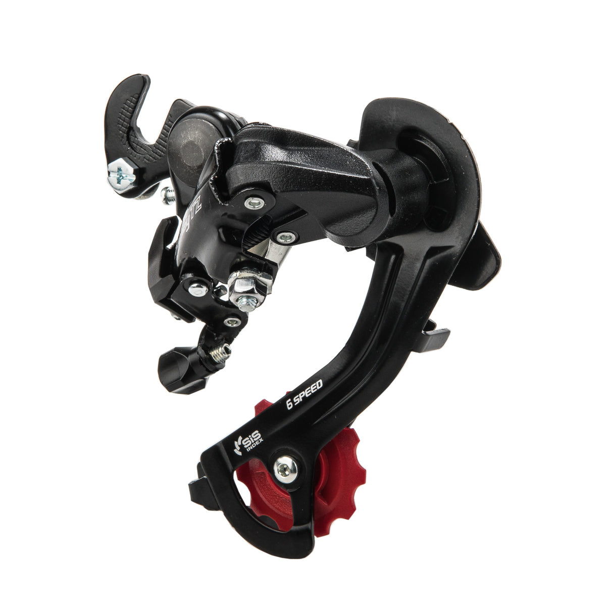 Cambio trasero para bicicleta de montaña Shimano Tourney RD-TZ500-GS 3x6/7v 14-28d CP Negro